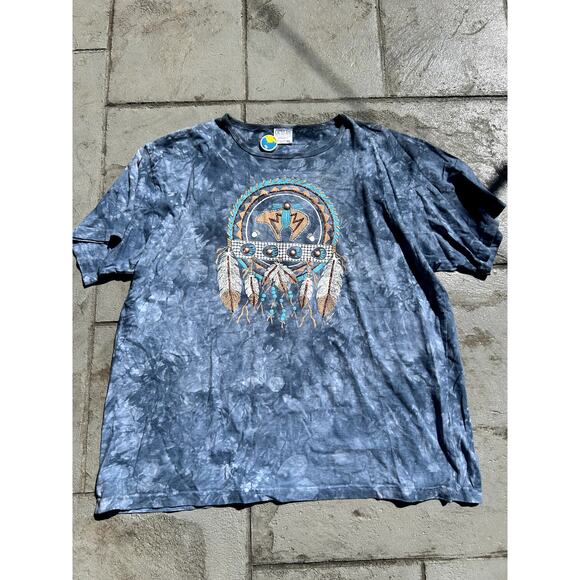 1994 Native American Cactus Bay Vintage Tie Dye T Shirt - Great Condition - Picture 1 of 4